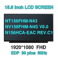 15.6 inch LCD display N156HCA-EAC REV.C1 NV156FHM-N4S V8.0 NT156FHM-N43 LED IPS LCD screen for Lenov