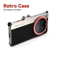 Fotorgear Retro Classic Series Phone Case for Xiaomi 15 Ultra Photography Accessories Supports 67mm 