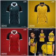 🔥LAKOH SPORT(MICROFIBER)🔥RETRO NECK COLLAR / JERSEY BERKOLAR / JERSI FUTSAL