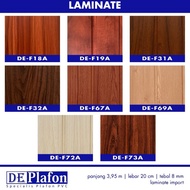 New Stock Deplafon - PLAFON PVC LAMINATE DOFF MOTIF KAYU