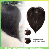 Shipped In 24cm. 32cm.hairpiece To Cover Thinning Hair White Hairpiece Clip Fake Wig In The Middle F