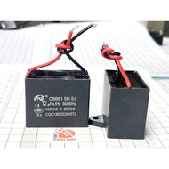 [ 1 pc] SENJU CBB61 12uF 450VAC fan capacitor