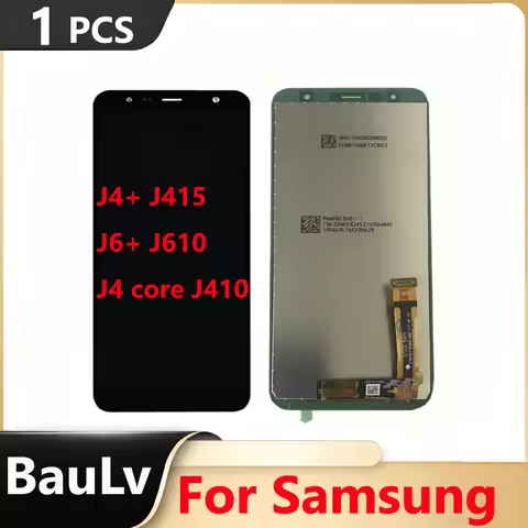High Quality LCD For Samsung J4+ 2018 J4 Plus J415 J415F J410 J6 Prime J6 Plus 2018 J610 Display Tou