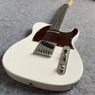 กีตาร์มืออาชีพกีตาร์ไฟฟ้าสีขาว Fender เทเลแคสเตอร์