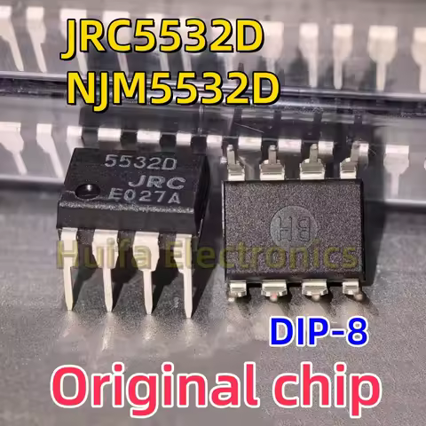 10PCS NEW Original JRC5532DD NJM5532DD JRC IC JRC5532D NJM5532D DIP-8 High performance low noise sin