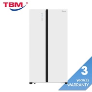 [Klang Valley Delivery Only] Hisense RS688N4AWU Side By Side Fridge Inverter G620L White Glass