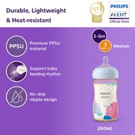 Philips Avent Natural Response PPSU Baby Bottle Medium Flow (9oz/260ml) SCY943/01
