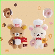 PS1 Rilakkuma x Mister Donut Plushie Limited Edition Cute Plush Doll Bag Charm SP1