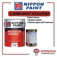 5L Nippon Paint Arocoat (Brown and Black)