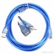 USB 2.0 Extension Cable 30cm 3meter 5meter usb2.0 am af male female High Speed data transfer sync Wire *Ready Stock*
