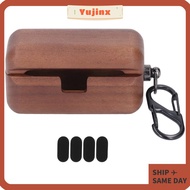YUJINX Wood Protector, Cordless Charging Support  Wood Wooden , Earphones  Fine Polished Bluetooth E