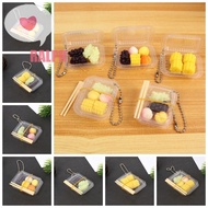 RALPH Mini Fast Food Box Keychain, Simulation Fast Food Box Simulation Fast Food Box Keychain, Creat
