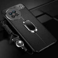 LANLIN For Vivo X90 Pro 5G Vivo X90 5G Phone Case Luxury Ultra Slim Leather Pattern Soft TPU Rubber 