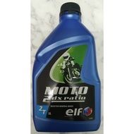 Elf 2T Oil 1L Moto 2DX Ratio Original Baru