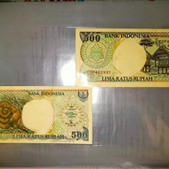 Uang Kuno 500 Rupiah Gambar Orang Utan Baru Mulus Murah