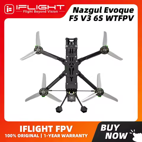 iFlight Nazgul Evoque F5 V3 6S WTFPV for DIY Drone DC /X Dual Geometry Flexible Switching 190 km/h M