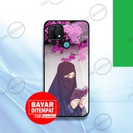 JAKINDO58 Case OPPO A15 Case HIJAB WANITA - Softcase Glass OPPO A15 - Platinum.id Hardcase OPPO A15 silikon OPPO A15 - cassing - Cover OPPO A1 - KESING KEREN - wanita pria  - 21