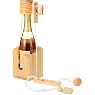 A Bottle of Wine Puzzle Rack| Suitable for Party Wine Bottle Rack Challenge Puzzle Games, Suitable f