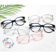 Retro style transparent Korean glasses D19