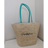 Blogger Shoulder Straw Bag Large Capacity Tote Woven Bag