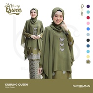 [ Baju Kurung Moden ] KURUNG MODEN QUEEN COLOUR OLIVE GREEN