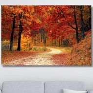 Autumn Forest Canvas Print: Giclee Landscape Wall Art to Hang