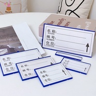 High Strength Magnetic Sign Warehouse Product Tag Attached To The Shelf Location