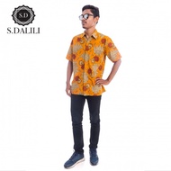 [RESTOCK]‼️KEMEJA BATIK LELAKI LENGAN PENDEK Batik Shirt Baju Batik Lelaki Size Malaysia Batik Indonesia