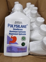 Polysilane suspensi 180ml | obat maag dan anti kembung | sakit maag | obat perut kembung | Polysilan