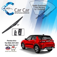 Perodua Ativa Rear Wiper 12" Year 2021-2023