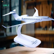 UM.T 1PCS Gulfstream G650 Aircraft Diecast 1/200 Scale Airplane Model Planes G650ER Airplane Model P