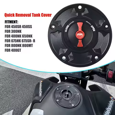 For CFMOTO 250SR 450SR 450SS 675SR 400NK 650NK 675NK 700CLX 800NK 800MT 400GT Quick Release Keyless 