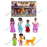 Encanto Cartoon Figurine 7 in 1 Set for / Cake topper Collectible Toys for Children