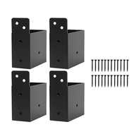 HOMETOOL ชุดขายึด Pergola ประกอบด้วยตัวต่อเหล็กกล้าและสกรูเพื่อการประกอบอย่างรวดเร็ว