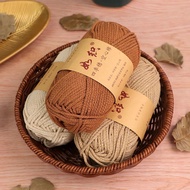 85M/roll 100g Crochet&Knitting Yarn for Beginners 65% Cotton 2mm  Crochet Thread Macrame Rope Gift f