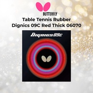 Butterfly Table Tennis Rubber Dignics 09C Red Thick 06070