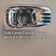 Crystal Side Lamp Toyota Wish 2003 2010 Land Cruiser LC VX200 FJ200 2007 2017 Prado FJ120 2003 2008 