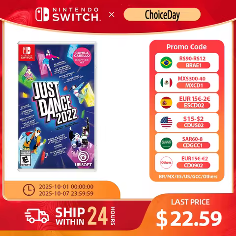 Nintendo Switch - Just Dance 2022 Game Deals for Nintendo Switch OLED Switch Lite Switch Game Card P