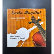 Carlo Magdini Violin String Set 1/2 & 4/4
