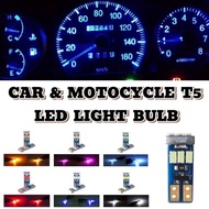 T5 METER 9LED CAR/MOTOCYCLE LIGHT BULB UNIVERSAL LIGHT BULB