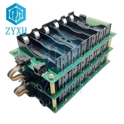 BMS 3S 6S 2P 4P 40A 80A 18650 Power Wall Li-ion Lithium Battery Balance Packs Holder Stand Storage B