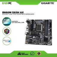 Gigabyte B660M DS3H AX Socket LGA 1700, Supports 12th Gen Intel Core, RGB Fusion 2.0 Motherboard
