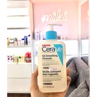 Cerave gentle deep cleansing facial Cleanser CeraVe SA Smoothing Cleanser 236ml