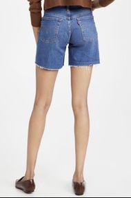 Levi's 501 中長短褲 深藍色