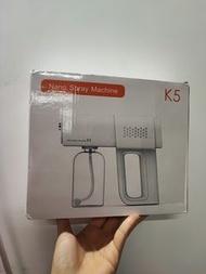 Mobin k5霧化消毒槍消毒噴霧機無線納米噴霧槍NANO Spray Machine