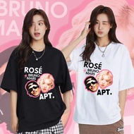 ROSÉ & Bruno Mars T-Shirt New Song: Apt.cotton Fabric 1 Can Be Worn Both Men Comfortable To Wear R&B