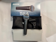 [後備設備放售] Shure Beta 58A 人聲動圈式麥克風