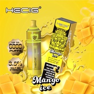 Disposable Pods LED 6000 Puff Sekali Pakai 100 Original HECIG Murah