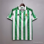 95-97 Betis BET Home Retro Soccer Jersey Football