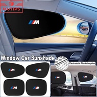 BMW M Car Sunshade Side Window Sun Shade UV & Heat Protection Foldable Sunshade Cover For F30 F10 E9